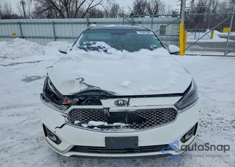 2017 Kia Cadenza Premium z USA, uszkodzony, nr VIN KNALC4J15H5093354